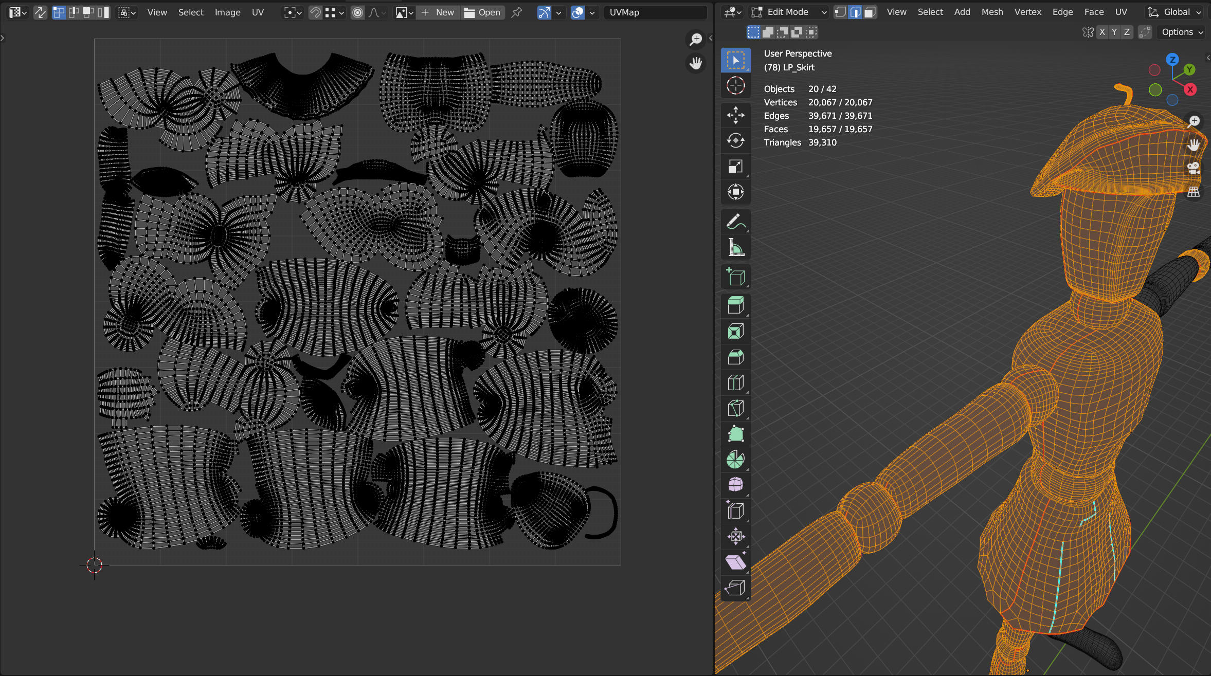 UV mapping