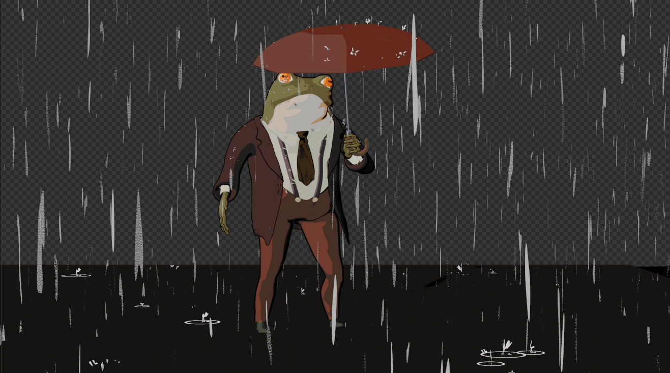 Chasing Karma — character design del protagonista